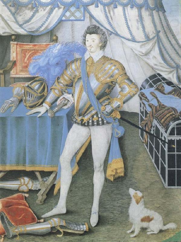 Sir Anthony Mildmay, Nicholas Hilliard